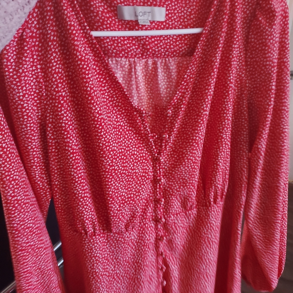 Heart Pattern Dress - Picture 3 of 3